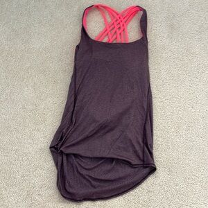 Lululemon Tank with built in bra. Size 6